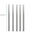 Chinese Stainless Steel Reusable Metal Chopsticks